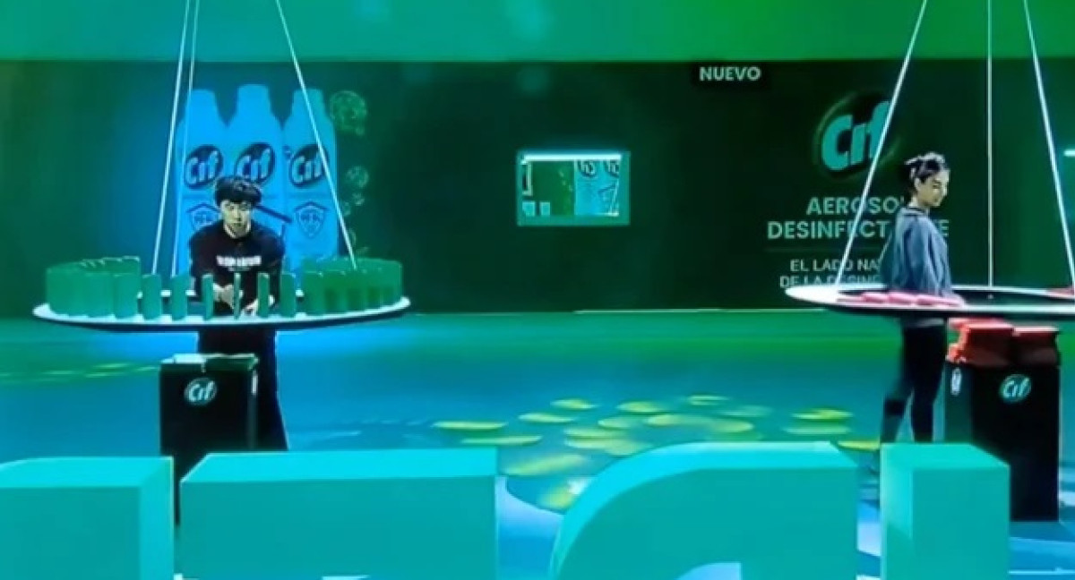 Seres queridos de los participantes de Gran Hermano en la prueba de líder. Foto: NA.