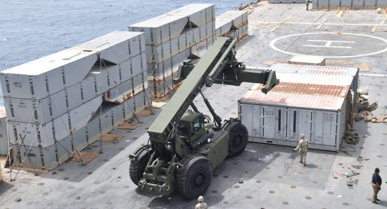 JLOTS, El Sistema De Puerto Temporal Del Ejército De Estados Unidos. Foto: Reuters