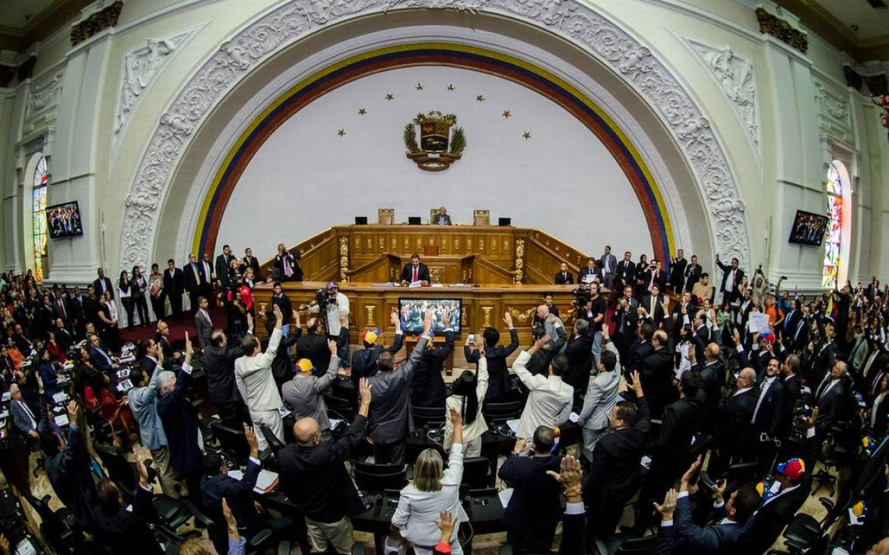 Parlamento venezolano. Foto: EFE