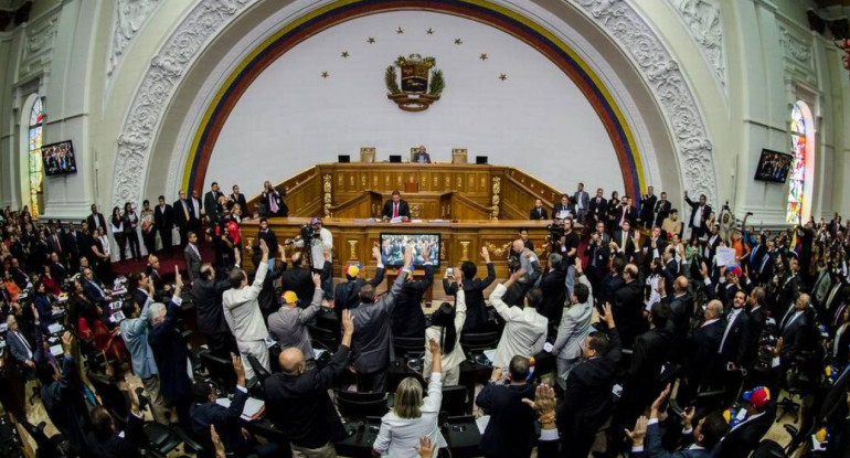 Parlamento venezolano. Foto: EFE