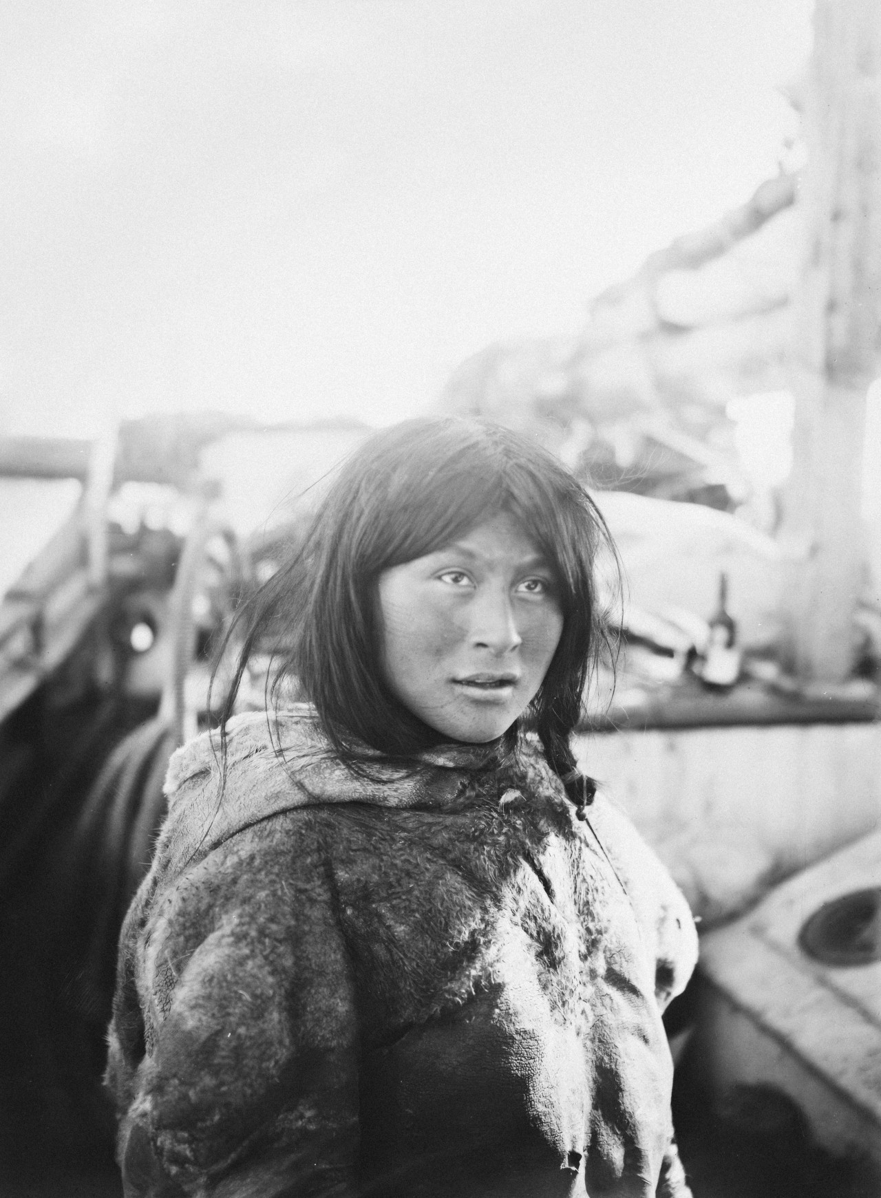 Mujer Inuit, Groenlandia. Foto: Unsplash.