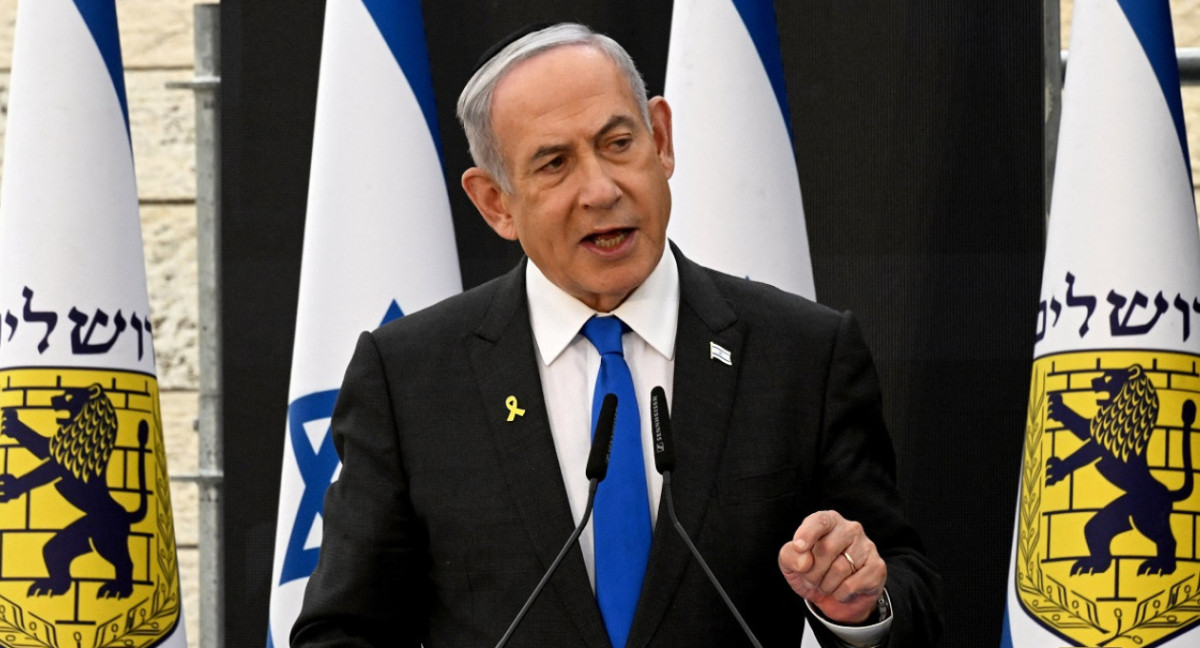 Benjamín Netanyahu, primer ministro de Israel. Foto: Reuters.