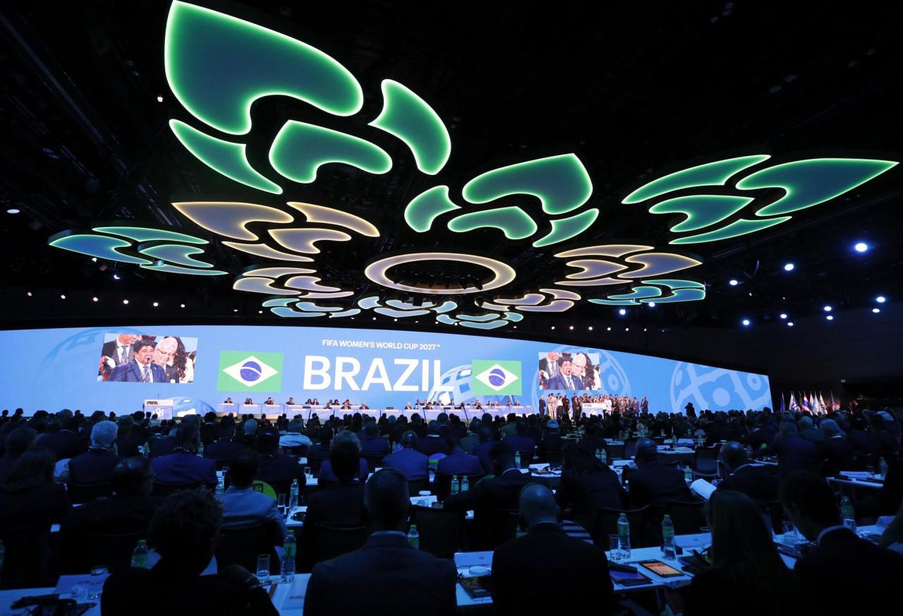 Brasil fue elegida como sede del próximo Mundial de fútbol femenino. Foto: EFE.