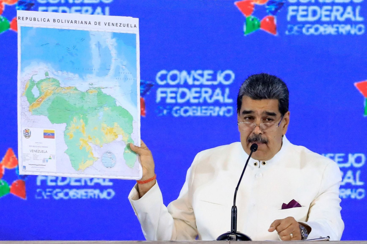 Nicolás Maduro, disputa por la región del Esequibo. Foto: Reuters