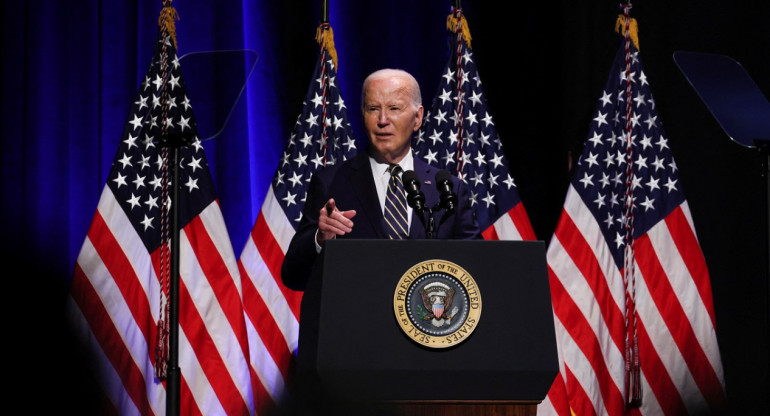 Joe Biden, presidente de Estados Unidos. Foto: Reuters.