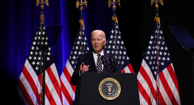 Joe Biden, presidente de Estados Unidos. Foto: Reuters.