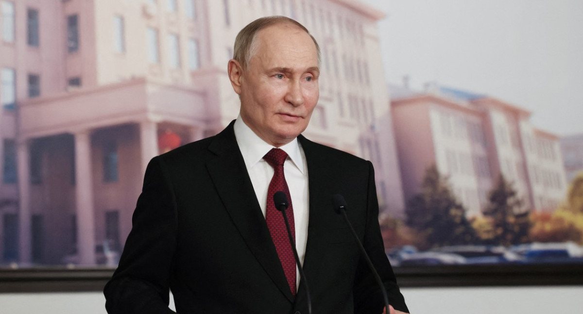 Vladímir Putin, presidente de Rusia. Foto: Reuters.