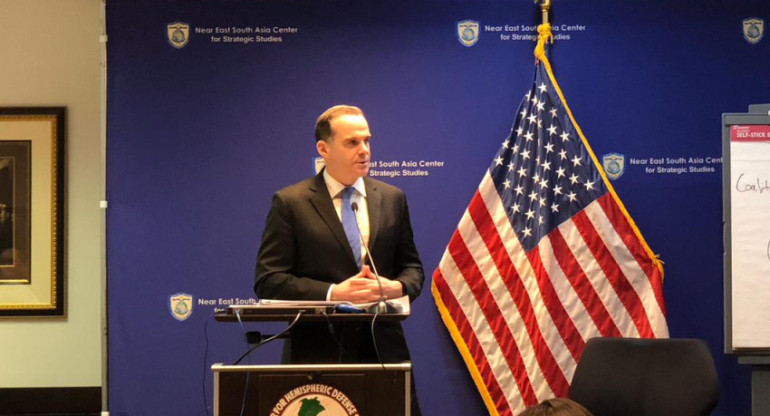 Brett McGurk, principal asesor para Medio Oriente de Joe Biden. Foto: X @brett_mcgurk