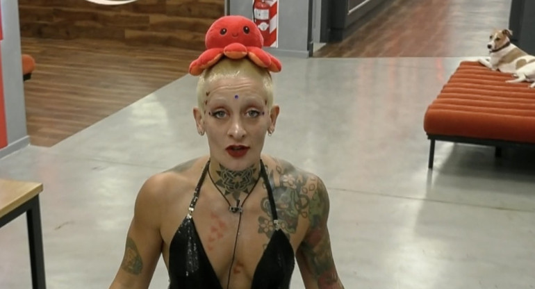 Furia de Gran Hermano. Foto: captura Telefe.