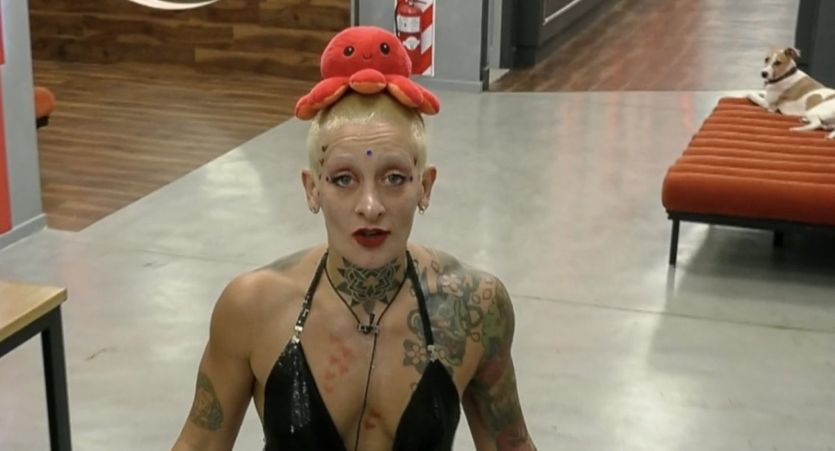 Furia de Gran Hermano. Foto: captura Telefe.