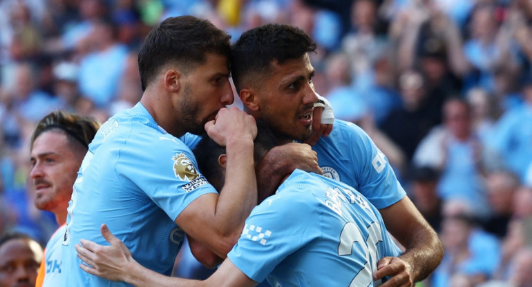 Manchester City vs. West Ham United. Foto: Reuters.