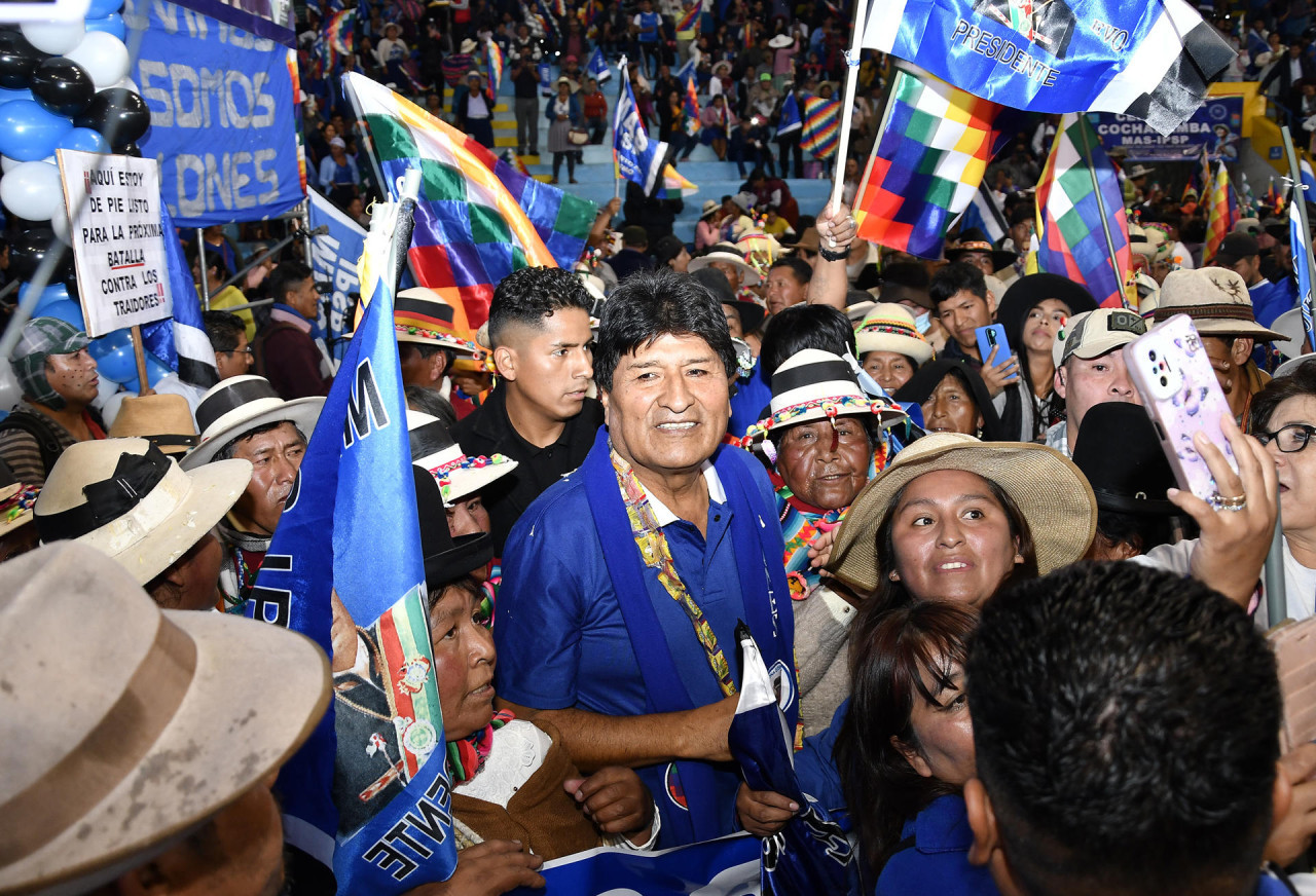 Evo Morales; Bolivia. Foto: EFE.
