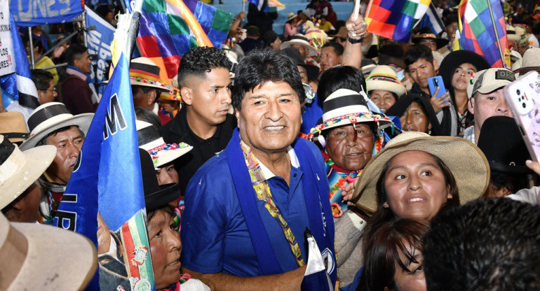 Evo Morales; Bolivia. Foto: EFE.