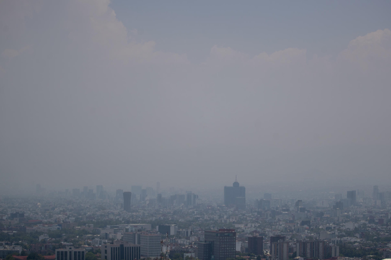 Contaminación del aire en México. Foto: EFE.