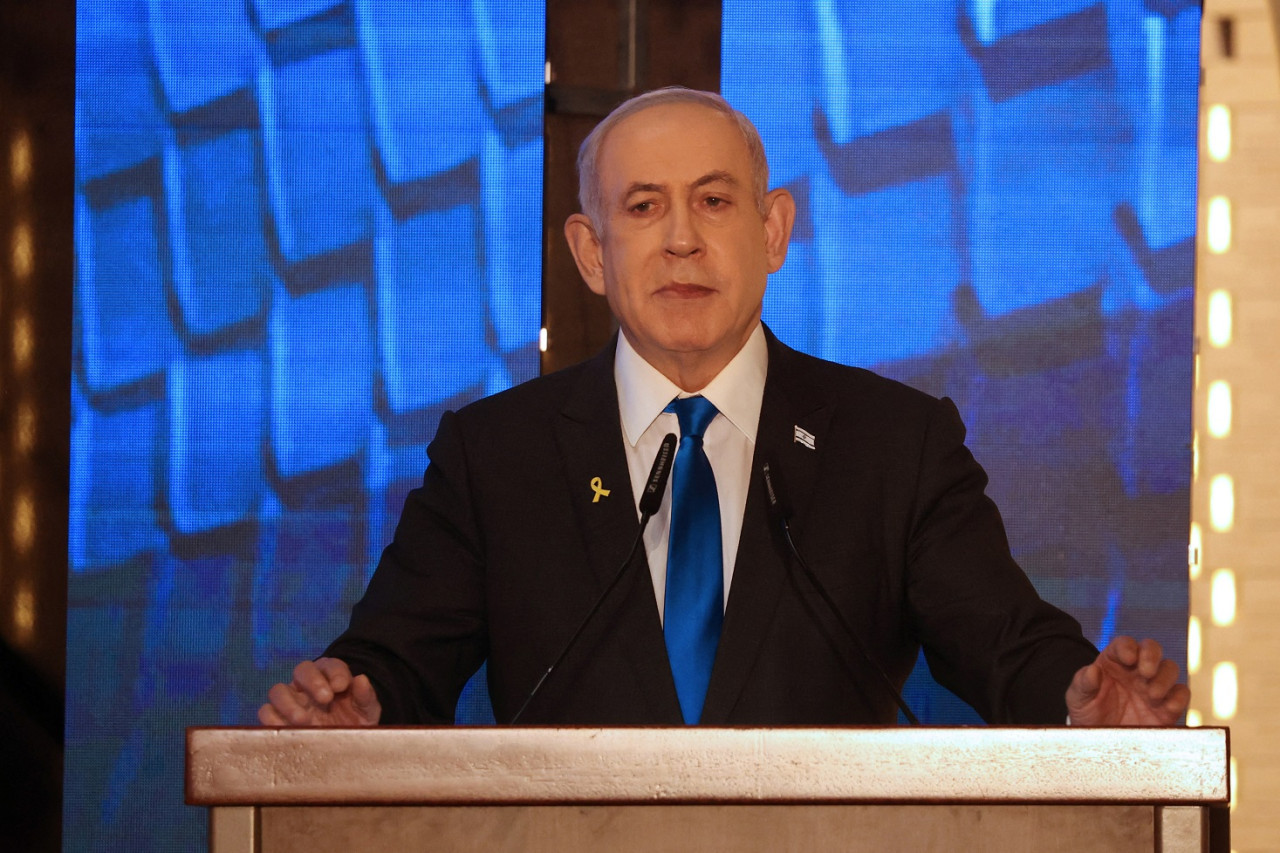 Benjamín Netanyahu, primer ministro de Israel. Foto: Reuters