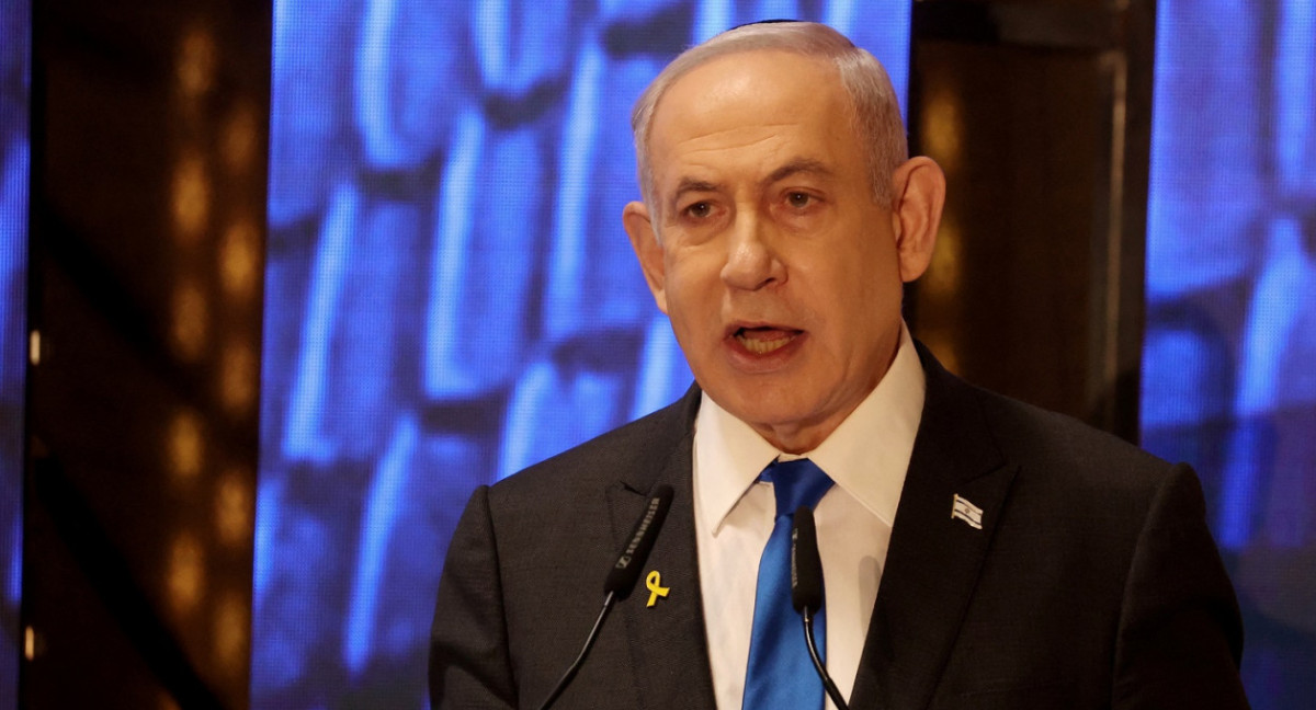 Benjamín Netanyahu, primer ministro de Israel. Foto: Reuters