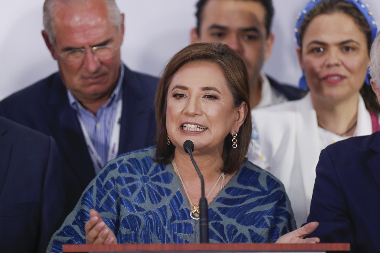 Xóchitl Gálvez, candidata presidencial en México. Foto: EFE.