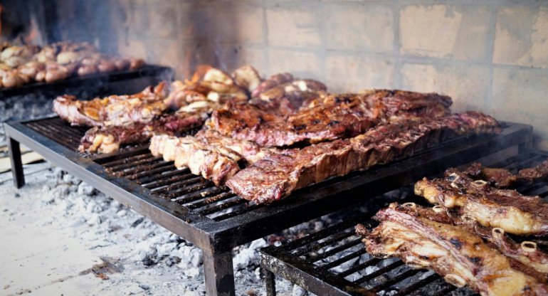 Asado argentino. Foto: Unsplash.