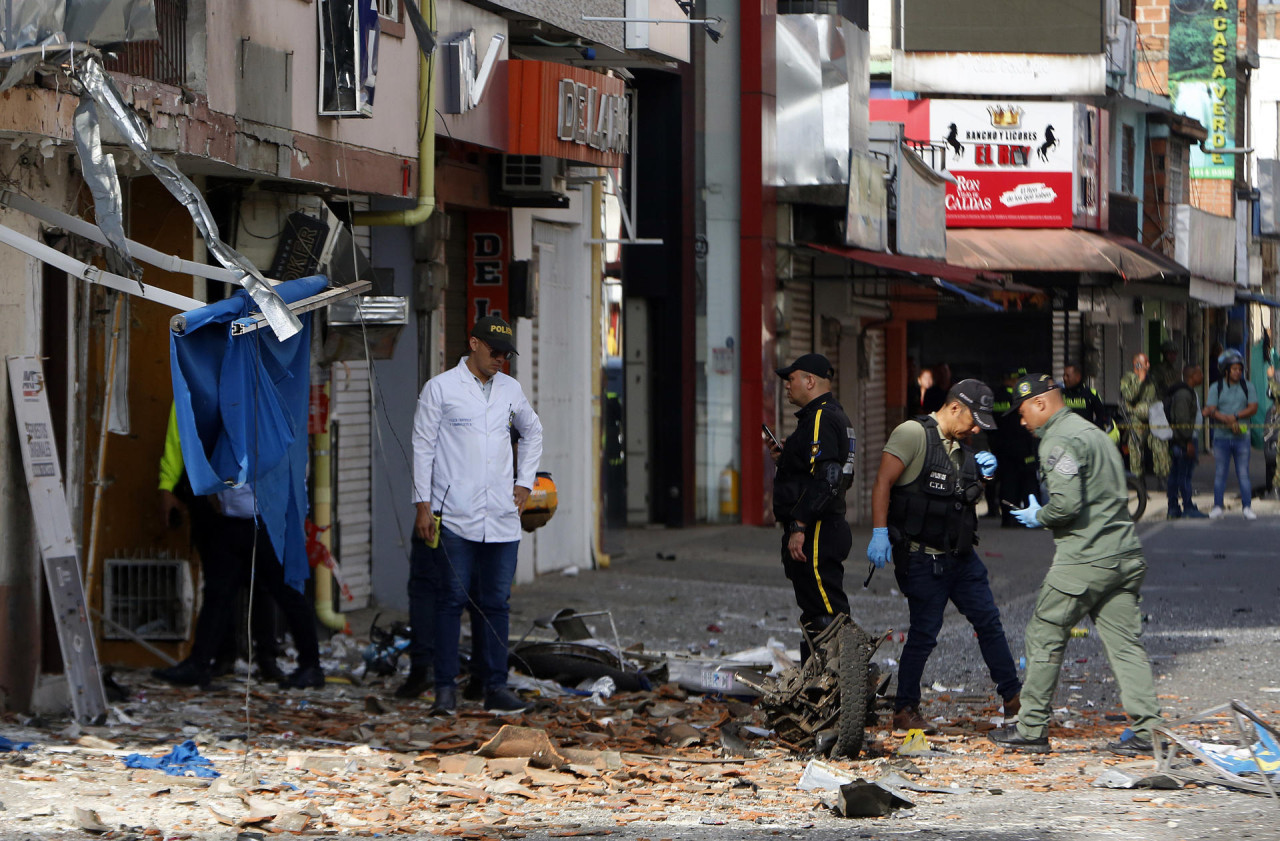 Ataques en el suroeste de Colombia. Foto: EFE