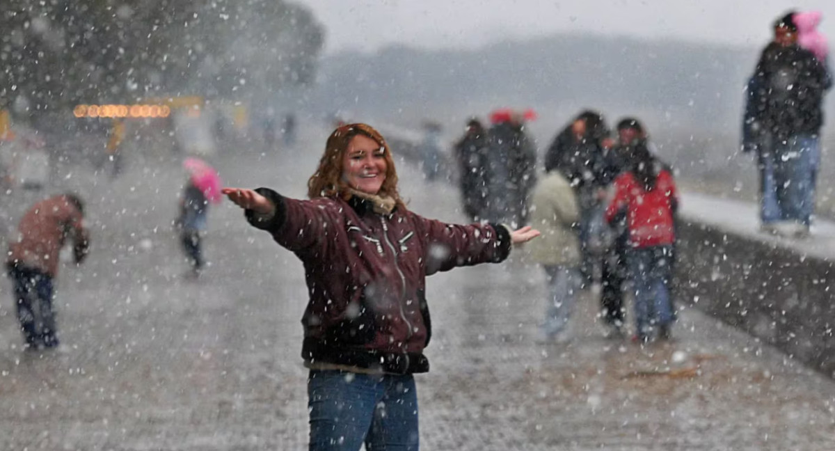 Nevada de 2007 en Buenos Aires. Foto: EFE