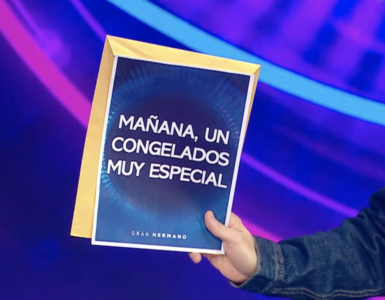 El "Congelados" especial de este martes. Foto: captura Gran Hermano.