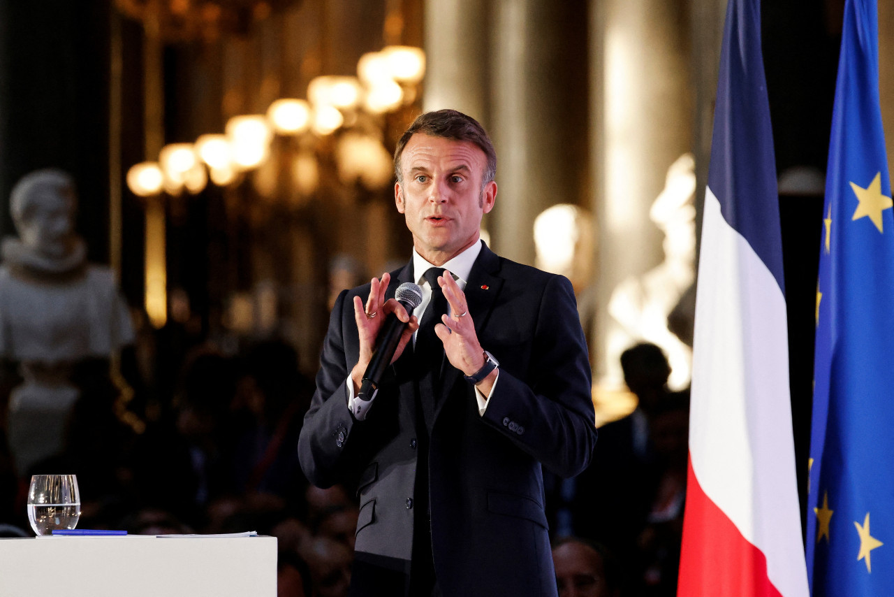 Emmanuel Macron. Foto: Reuters.