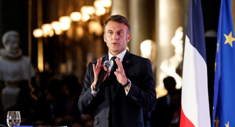 Emmanuel Macron. Foto: Reuters.