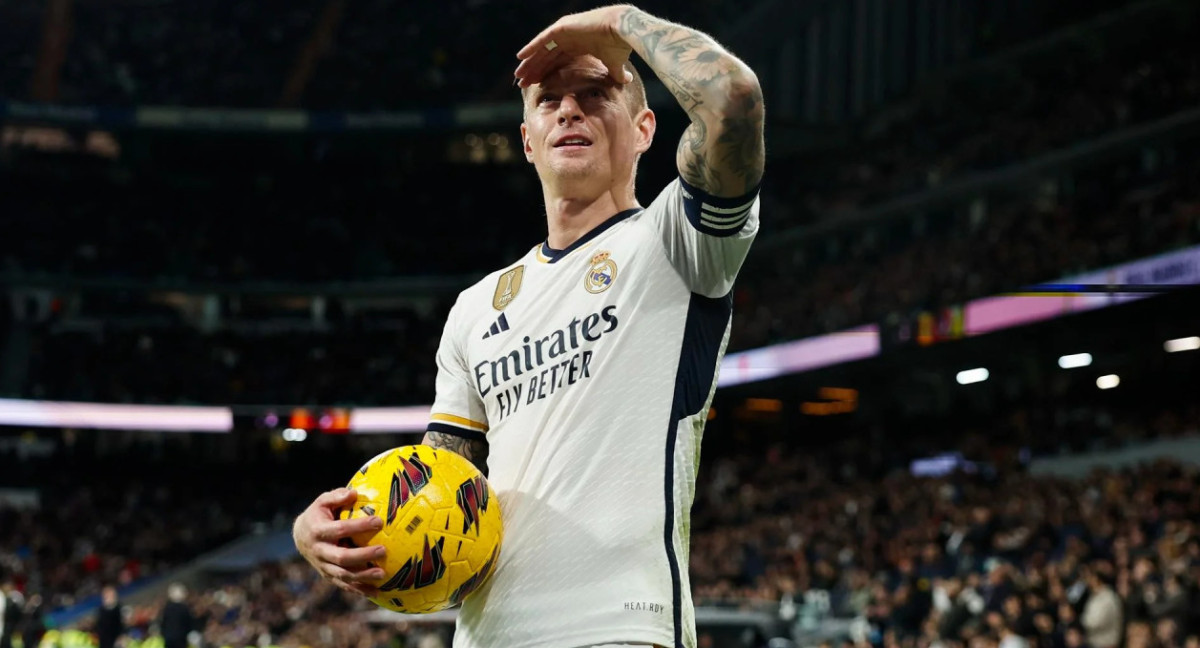 Toni Kroos, Real Madrid. Foto: EFE