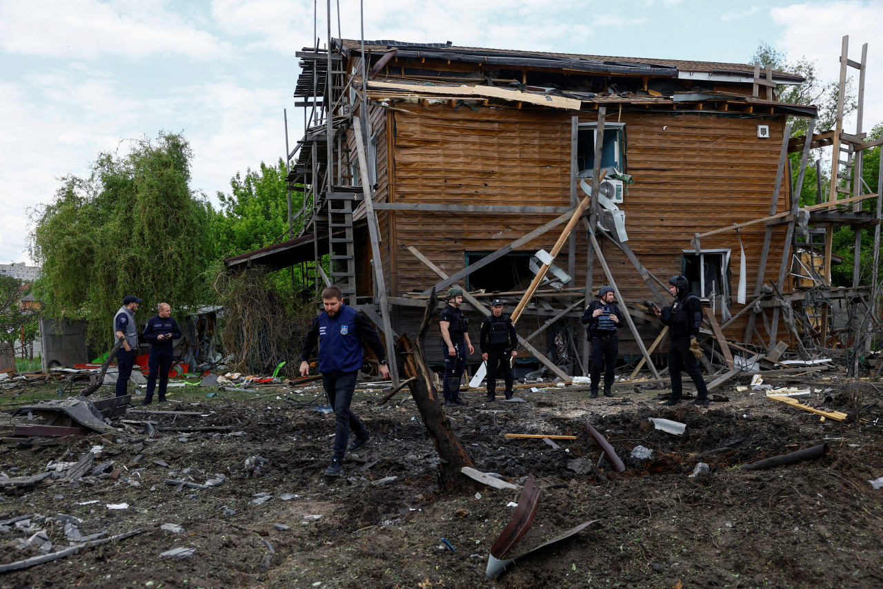 Ataques rusos en Járkiv, Ucrania. Foto: Reuters.