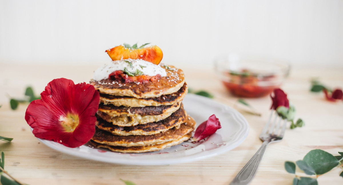 Panqueques de avena. Foto: Unsplash