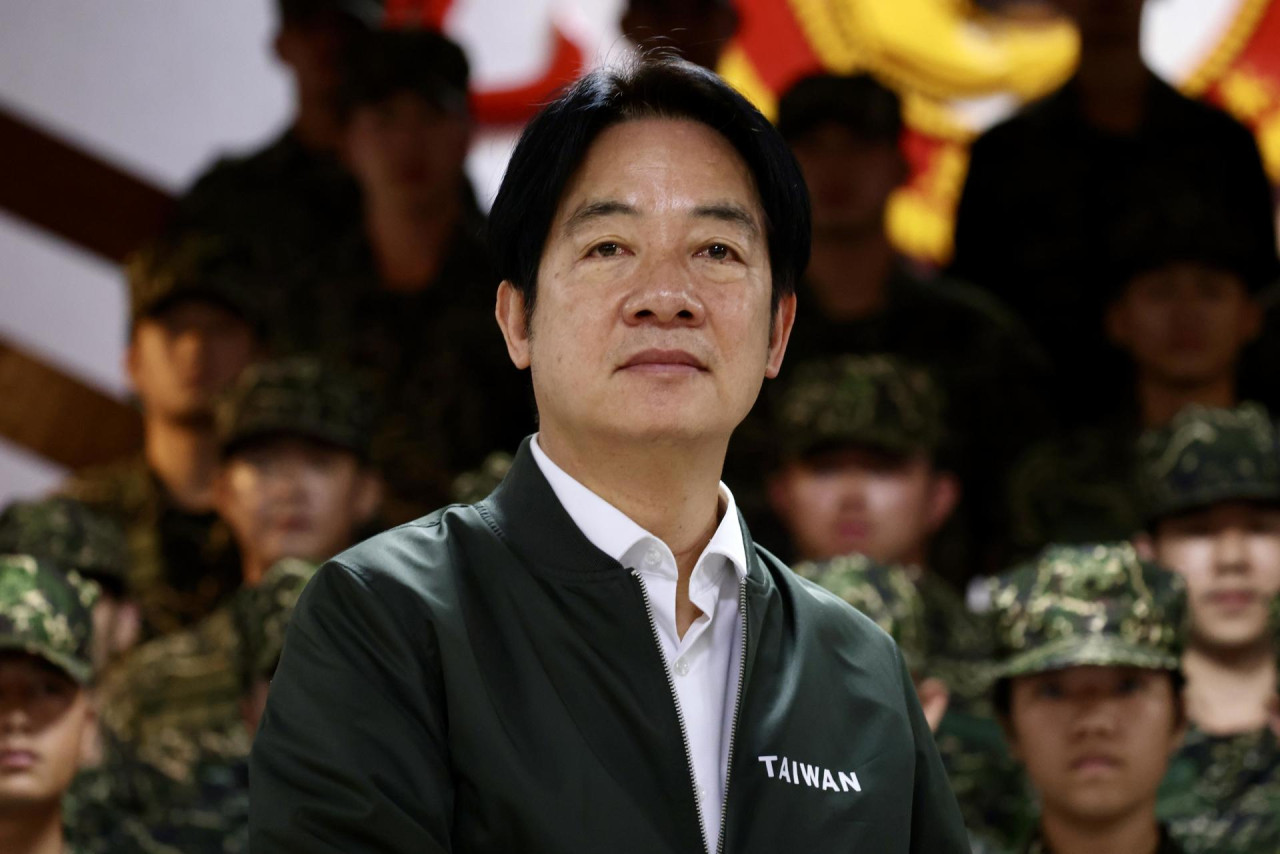 William Lai, presidente de Taiwán. Foto: EFE