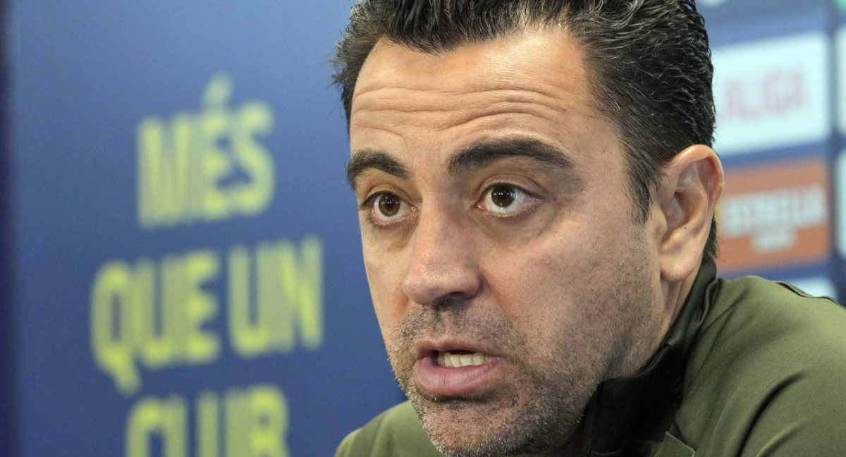 Xavi Hernández. Foto: EFE.