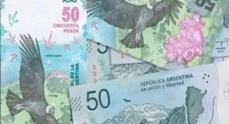 Billete de 50 pesos