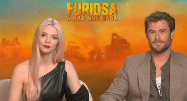 Anya Taylor-Joy y Chris Hemsworth. Foto: Captura de video.