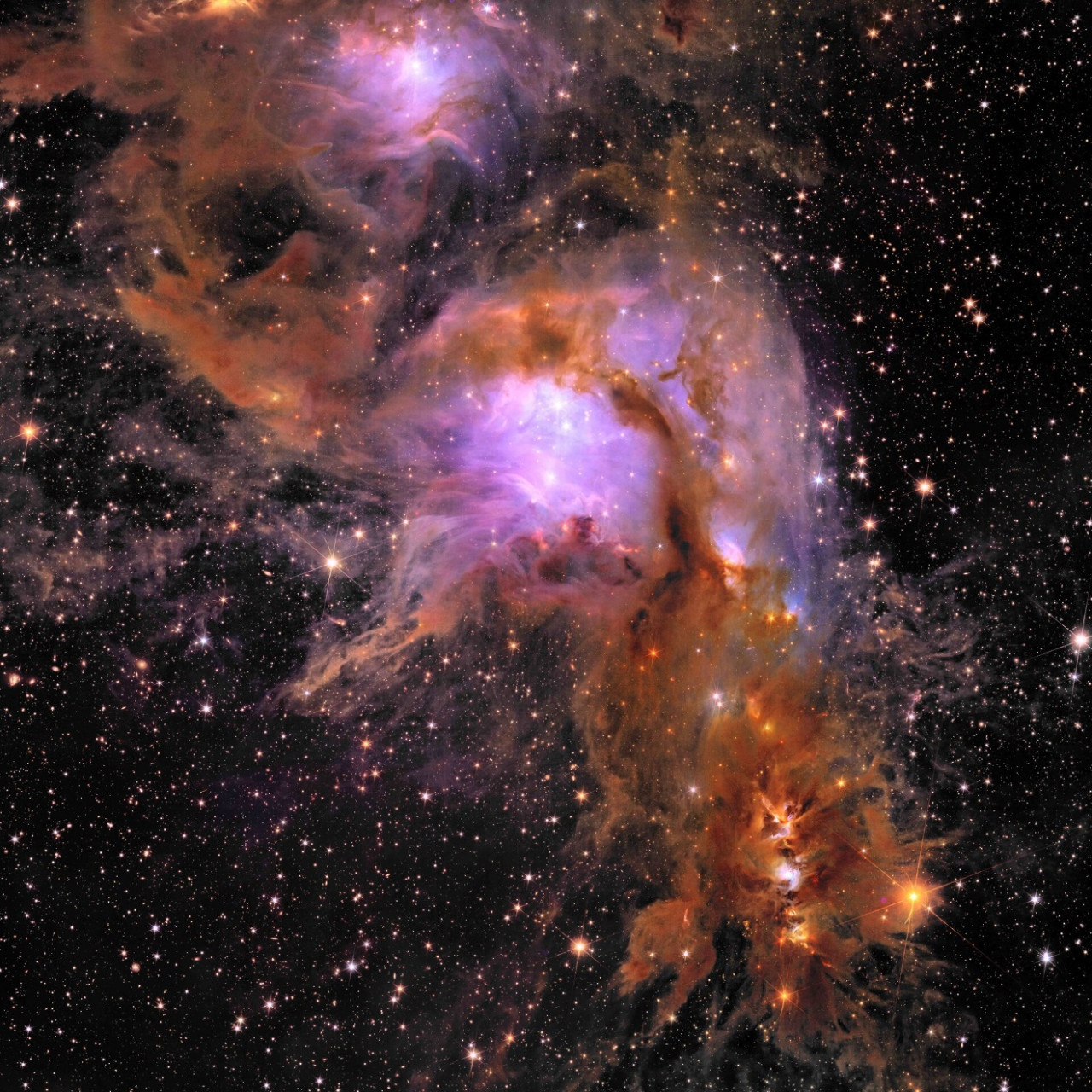 Las impresionantes fotos captadas por el Telescopio Euclid. Foto: Agencia Espacial Europea