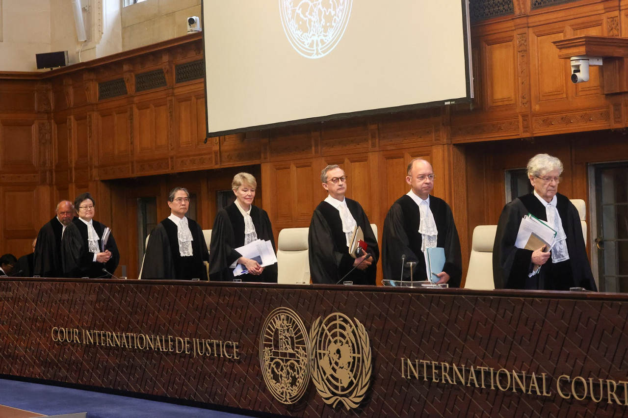 Corte Internacional de Justicia, CIJ. Foto: Reuters.