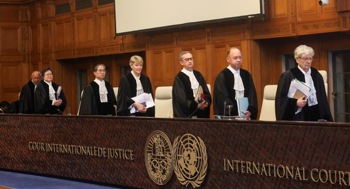 Corte Internacional de Justicia, CIJ. Foto: Reuters.