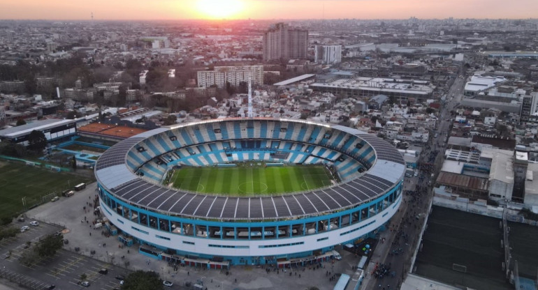 Estadio de Racing. Foto: @Racing.