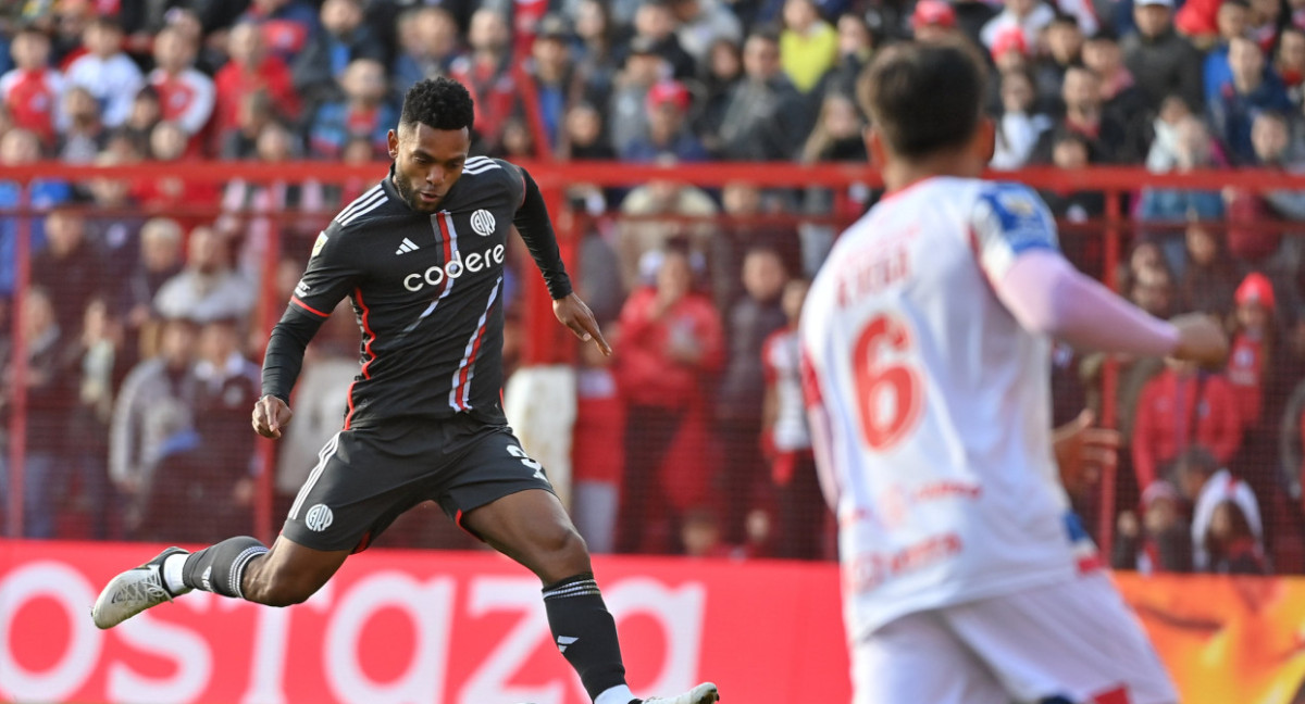 River vs Argentinos Juniors. Foto: NA