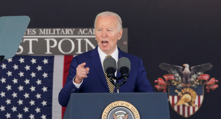 Joe Biden, presidente de Estados Unidos. Foto: Reuters.