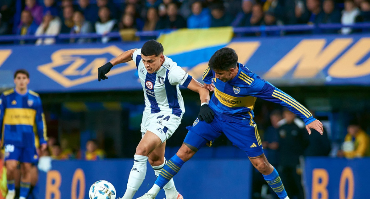 Boca Juniors vs. Talleres de Córdoba. Foto: X @CATalleresdecba.