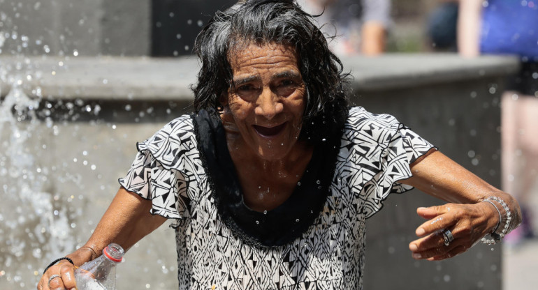 Ola de calor en México. Foto: EFE.