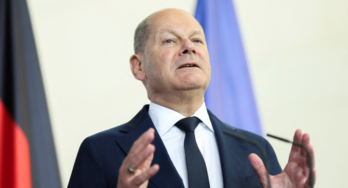 Olaf Scholz, canciller de Alemania. Foto: Reuters.