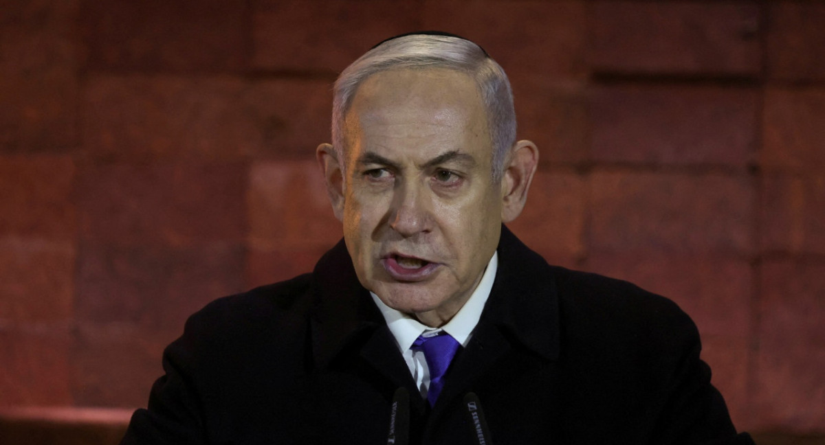 Benjamin Netanyahu, primer ministro de Israel. Foto: Reuters