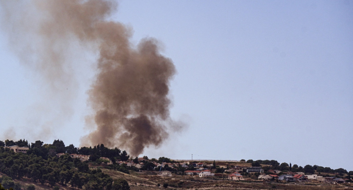 Ataque de Hezbollah contra Israel. Foto: Reuters