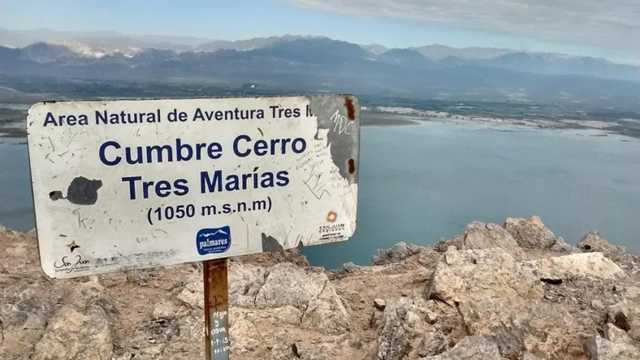 Cerro Tres Marías, San Juan. Foto: Turismo San Juan.