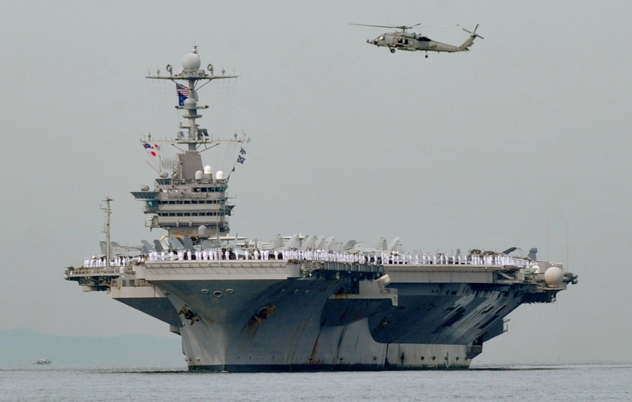 Portaaviones USS George Washington. Foto: NA