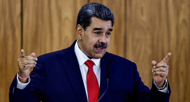 Nicolás Maduro, presidente de Venezuela. Foto: NA