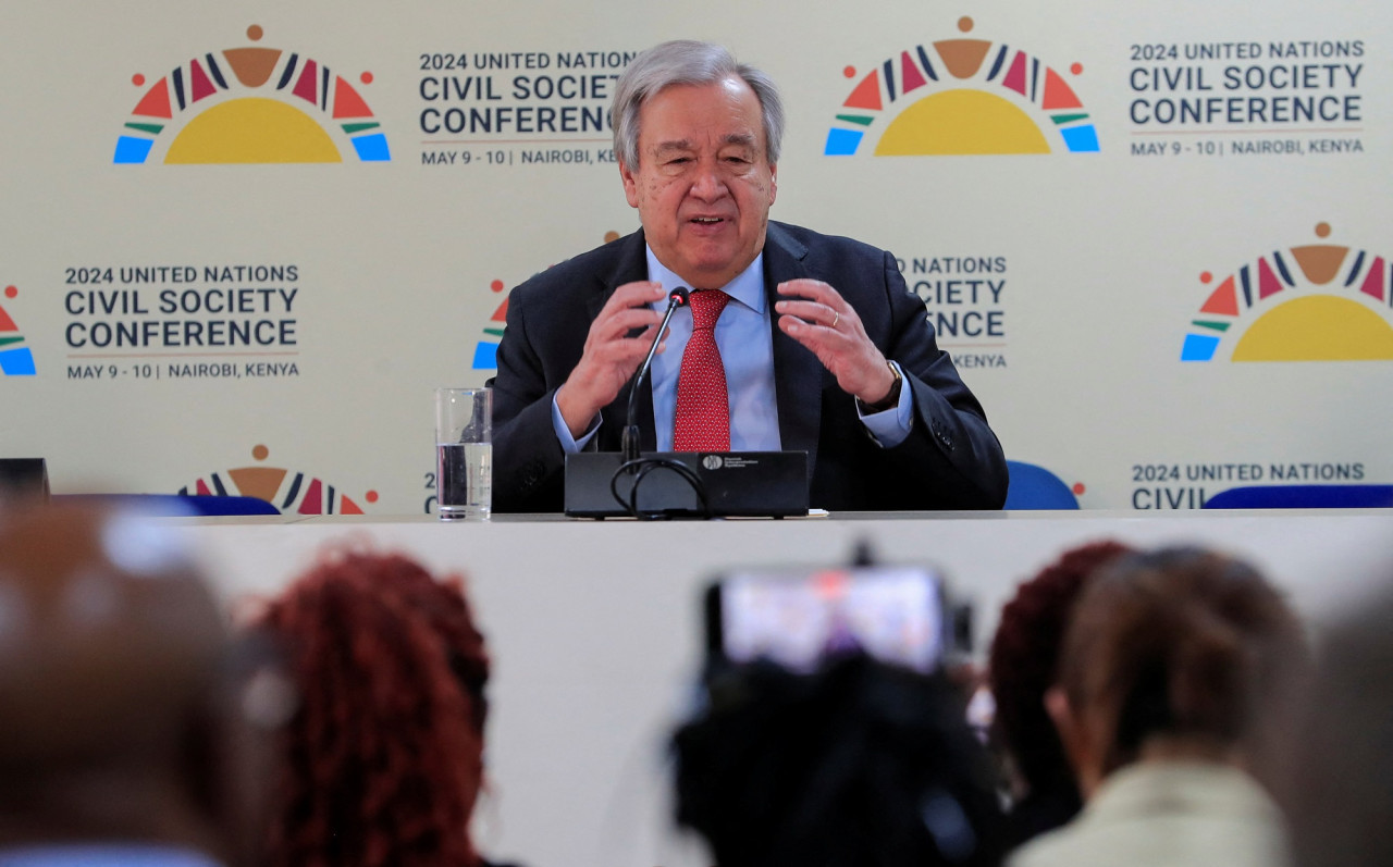 Antonio Guterres, secretario general de la ONU. Foto: Reuters