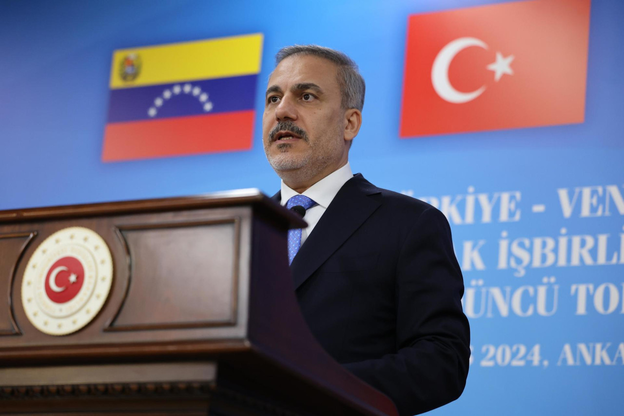 Hakan Fidan, ministro de Exteriores de Turquía. Foto: EFE.